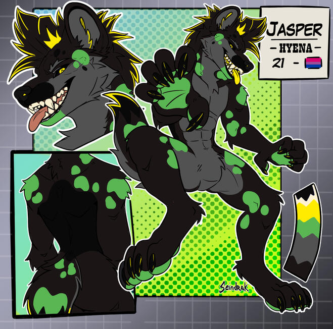Jasper Hyena Adopted